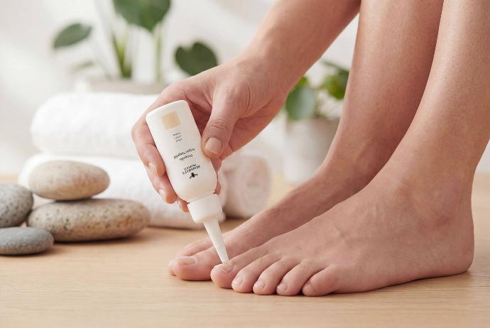 Remmele Propolis Argan Nageloel wird zur Nagelpflege aufgetragen